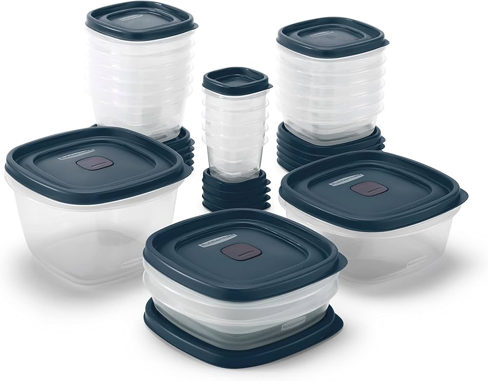 Rubbermaid EasyFindLids Food Storage Containers | Amazon (US)