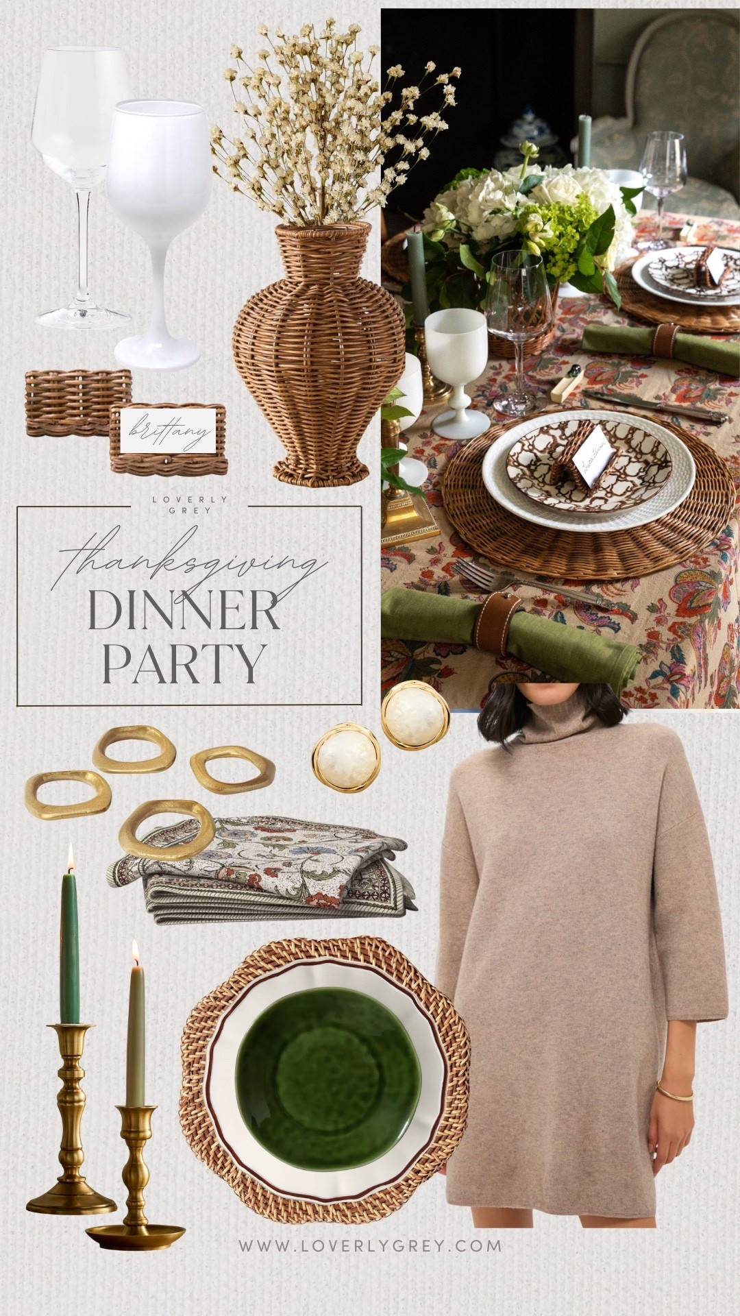 Thanksgiving dinner party inspo! If you’re hosting Friendsgiving or your family, these home finds would make the perfect tablescape! 

Loverly Geey, Thanksgiving tablescape, Thanksgiving decor, Friendsgiving, Thanksgiving outfit 

#LTKStyleTip #LTKHoliday #LTKSeasonal