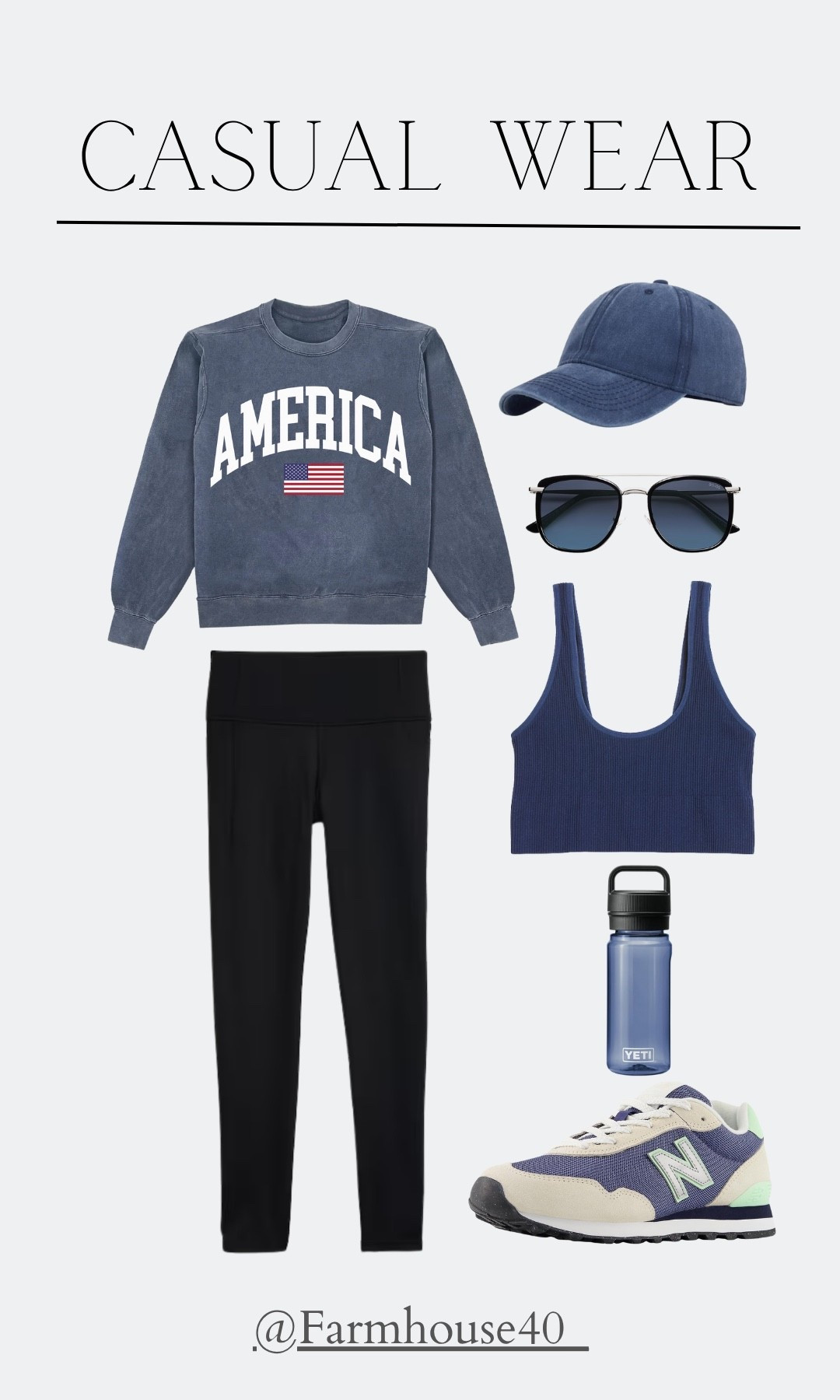 On the go casual outfit  

#LTKActive #LTKStyleTip #LTKFindsUnder100