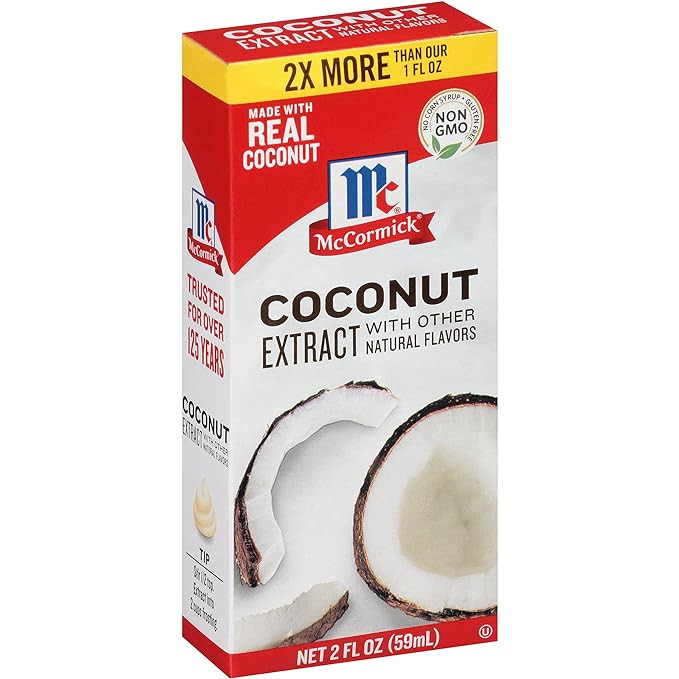 McCormick Coconut Extract with Other Natural Flavors, 2 fl oz | Amazon (US)