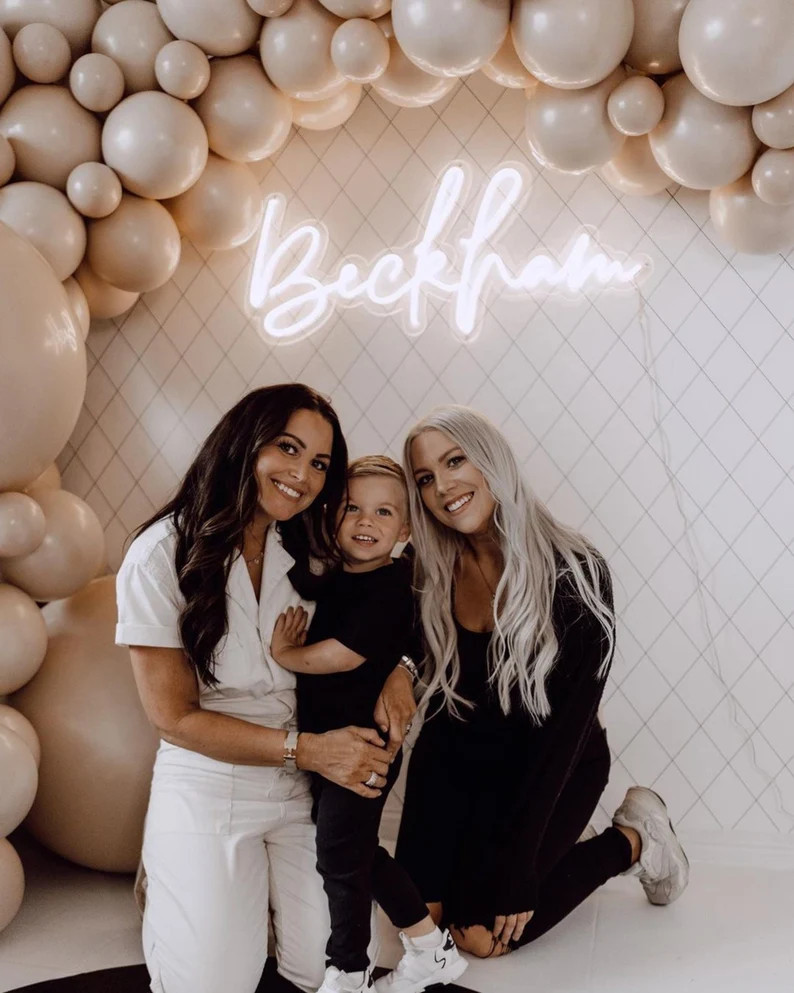 Custom name neon sign with icon decor indoor, gift for kids, room decor, personalized gifts for k... | Etsy (US)