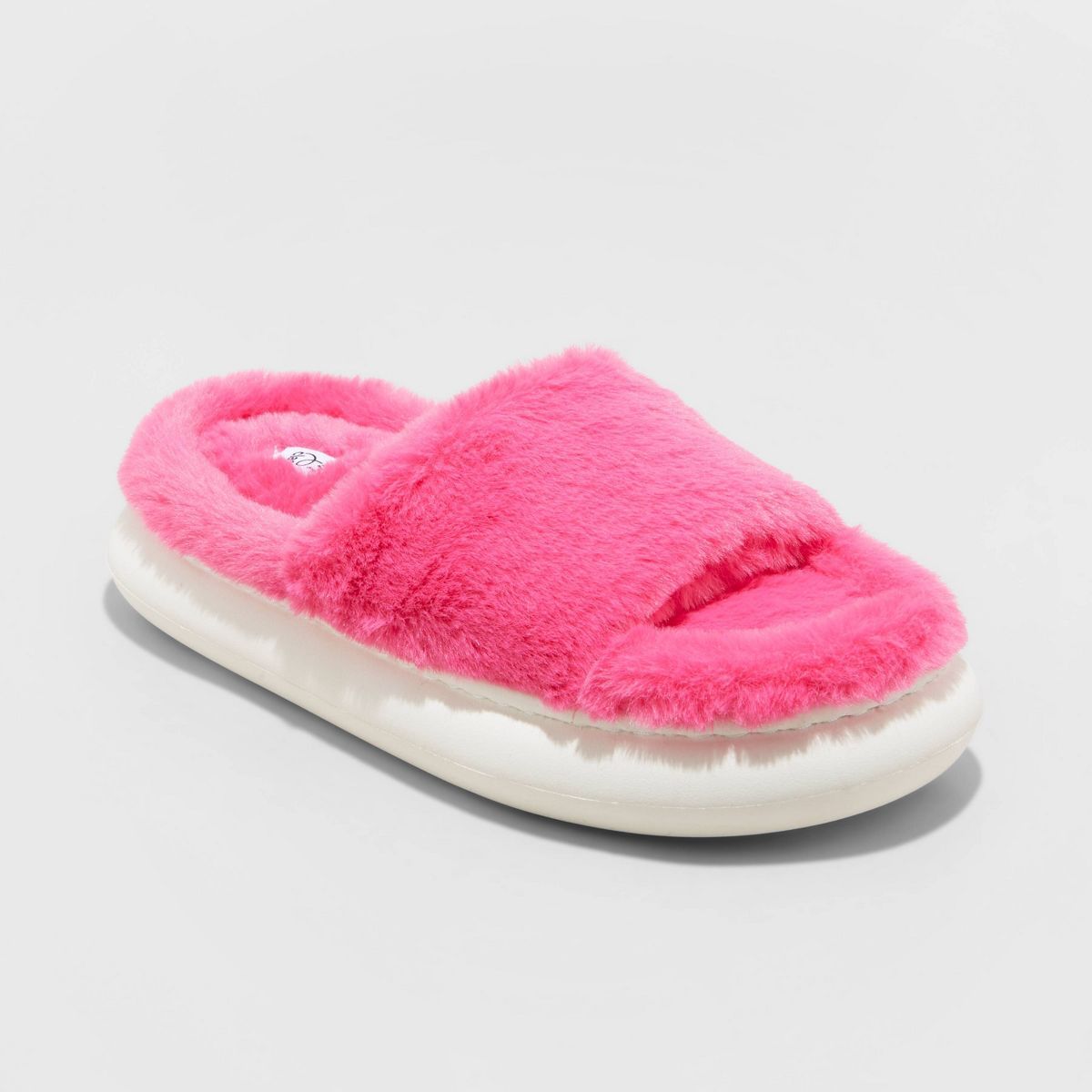 Kids' Tasha Platform Slide Slippers - art class™ Hot Pink | Target