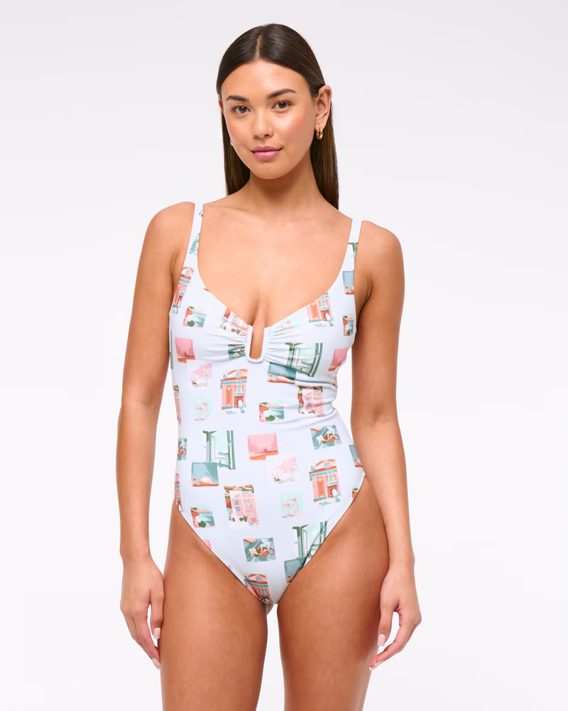 Women's U-Wire One-Piece Swimsuit | Women's Swimwear | Abercrombie.com | Abercrombie & Fitch (US)
