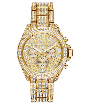 Women's Wren Gold-Tone Stainless Steel Bracelet Watch 42mm | Macys (US)