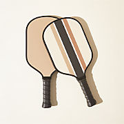 Neutral Stripe Pickleball Paddles Set of 2 | CB2 | CB2
