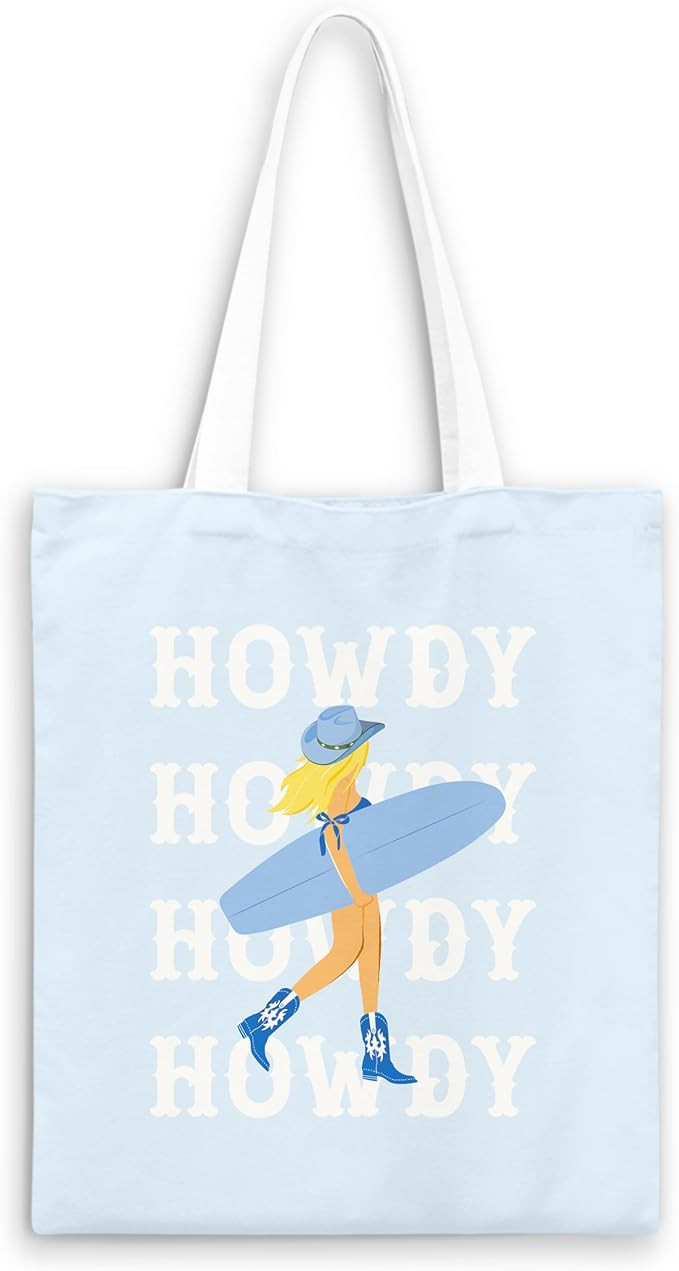 JWVK Howdy Western Canvas Tote Bag, Western Tote Bag for Women, Western Gifts for Women, Cowgirl ... | Amazon (CA)