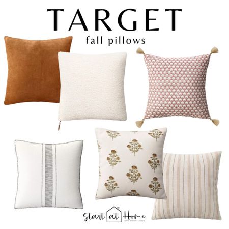 Target fall pillows, target find, fall decor, Brooke start at home 

#LTKSeasonal #LTKhome #LTKstyletip