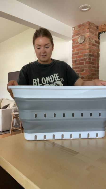 I ordered collapsible laundry baskets for our laundry closet and these are a major space saver!

#LTKunder50 #LTKhome