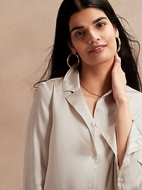 Silk Resort Shirt | Banana Republic (US)