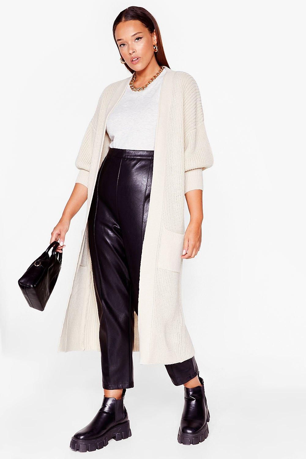 It's Been a Longline Time Plus Knitted Cardigan | NastyGal (US & CA)