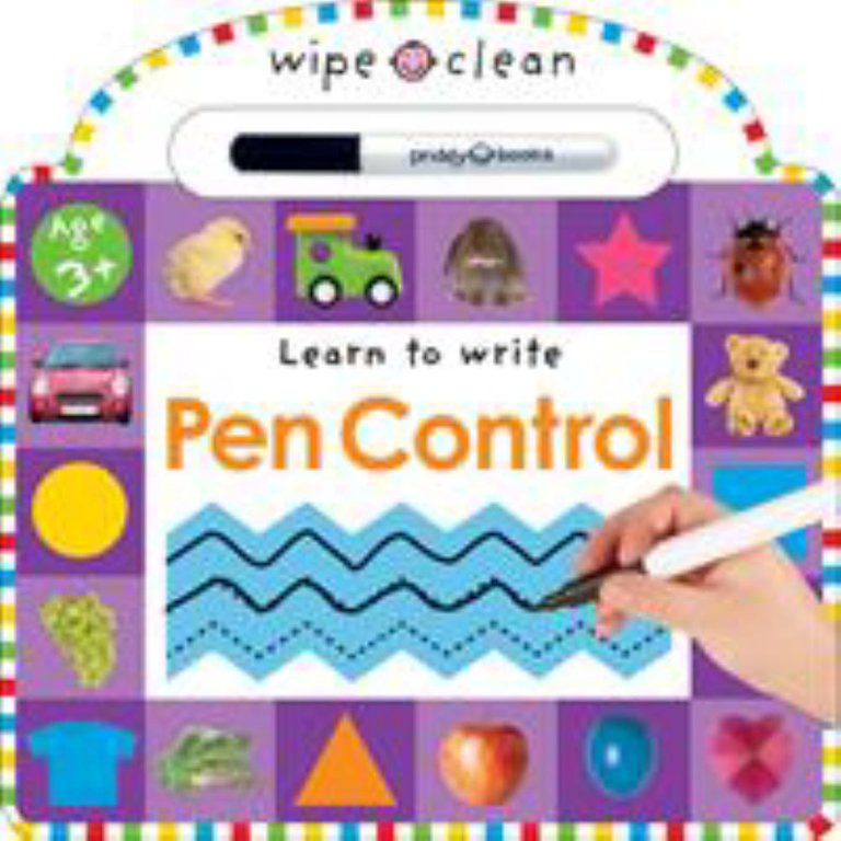 Roger Priddy: Wipe Clean: Pen Control (Board Book) | Walmart (US)