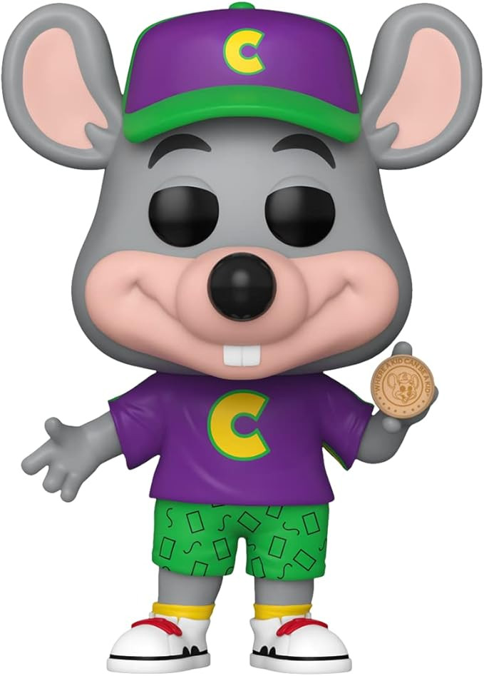 Funko Pop! Ad Icons: Chuck E. Cheese's - Retro Chuck E. Cheese | Amazon (US)