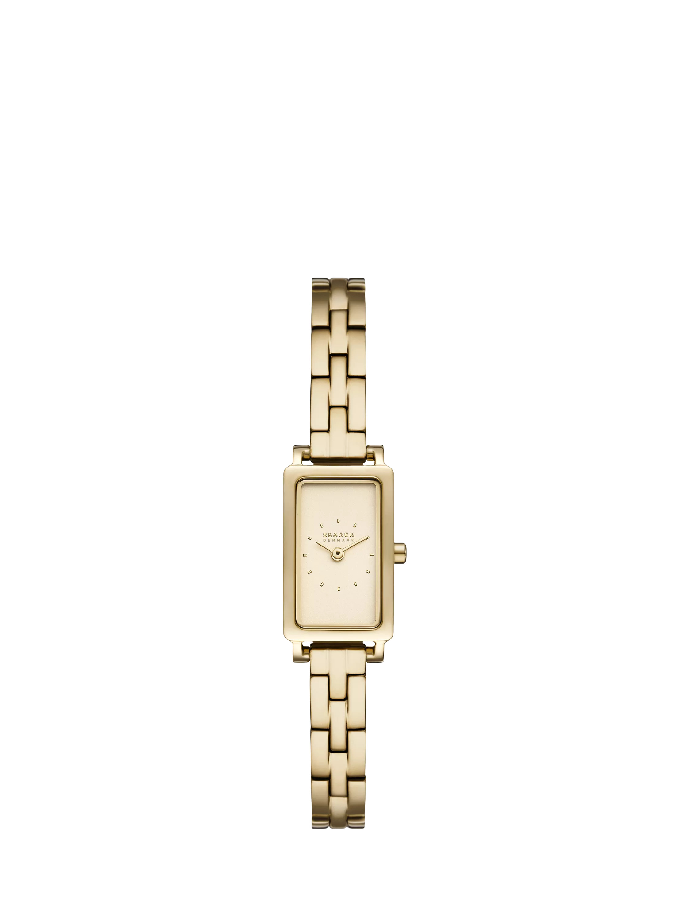 Skagen SKW3154 Women's Hagen Micro Bracelet Strap Watch, Gold | John Lewis (UK)