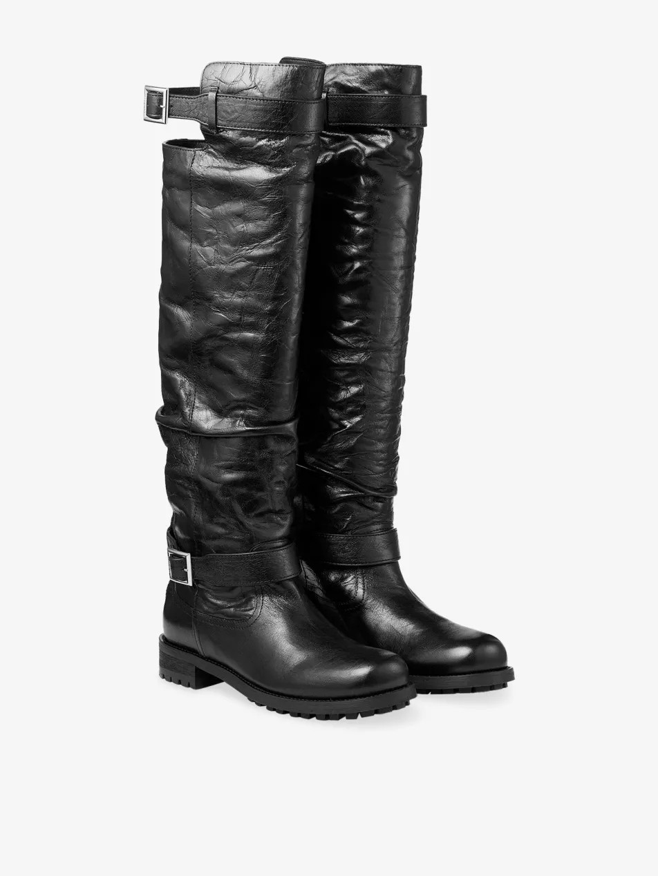 Biker High Leather Boots | Selfridges