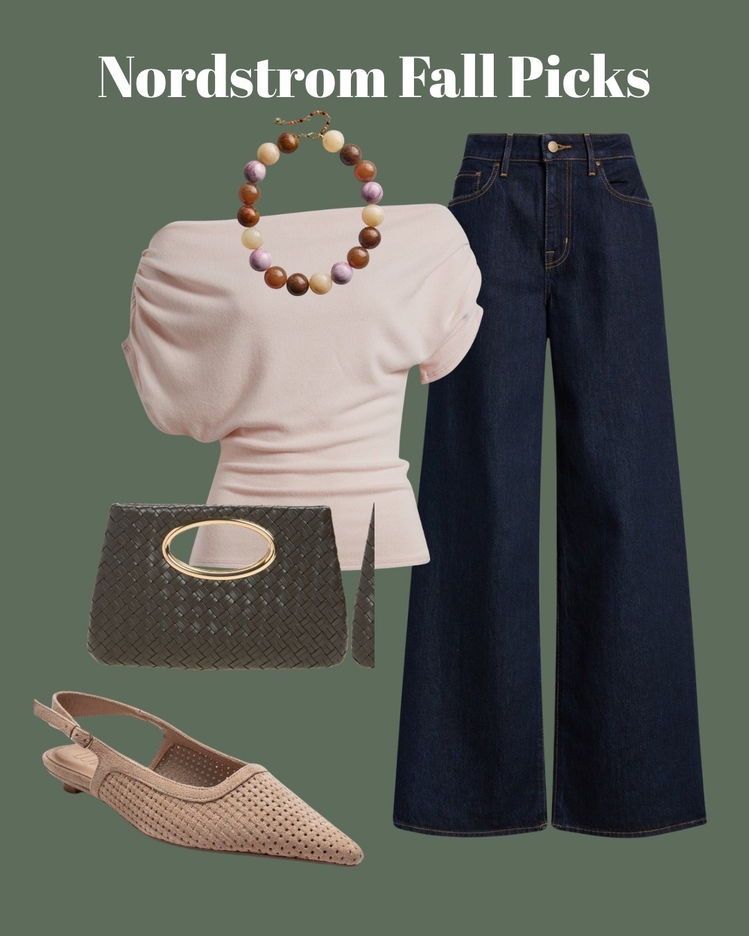 Nordstrom Fall Picks!  Love this adorable pink top! The perforated sling backs are so fun!

#LTKgrwm #LTKSeasonal #LTKOver40