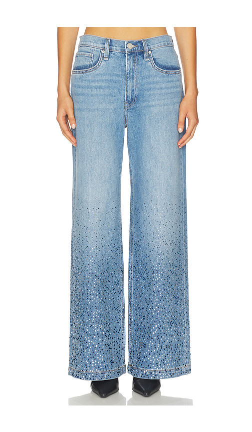 Hudson Jeans Jodie Loose Wide Jeans in Blue. Size 30. Also in 23, 24, 25, 26, 27, 28, 29, 31, 32, 33, 34. | Revolve Clothing (Global)