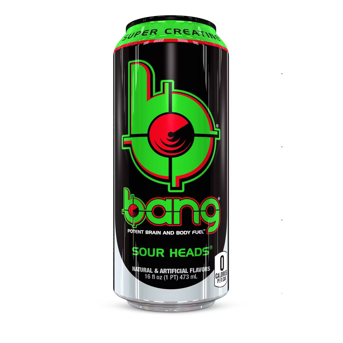 BANG Sour Heads Energy Drink - 16 fl oz Can | Target