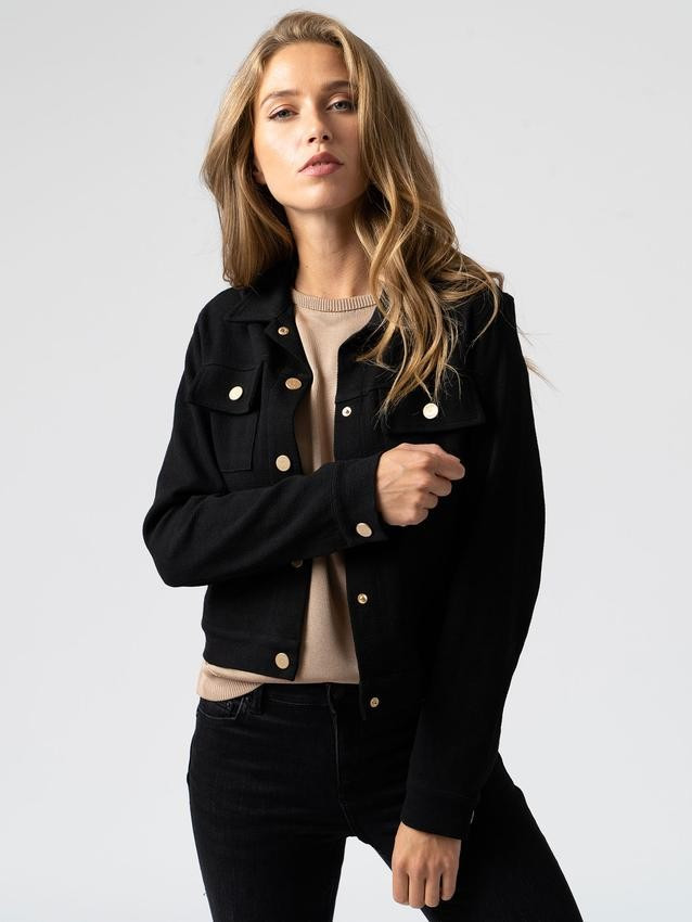 Carnaby Jacket - Black | Saint & Sofia UK