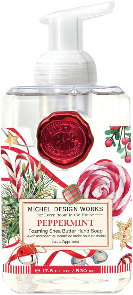 Michel Design Works Foaming Hand Soap, Peppermint | Amazon (US)