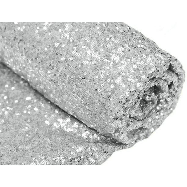 DECORATIVE SILK INC. Sparkly Glitz Sequins Beaded Fabric 54" Wide 100% Polyester By The Yard( SIL... | Walmart (US)