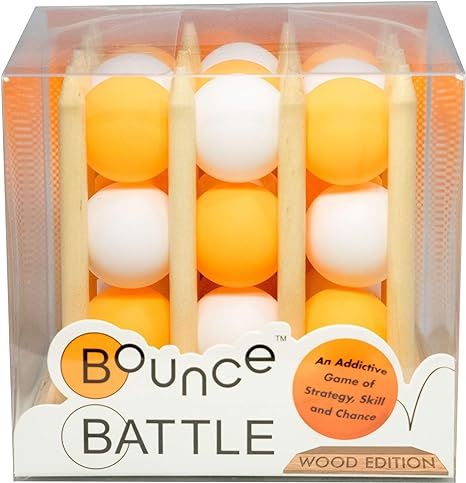 Bounce Battle Wood Edition Game Set - an Addictive Game of Strategy, Skill & Chance | Amazon (US)