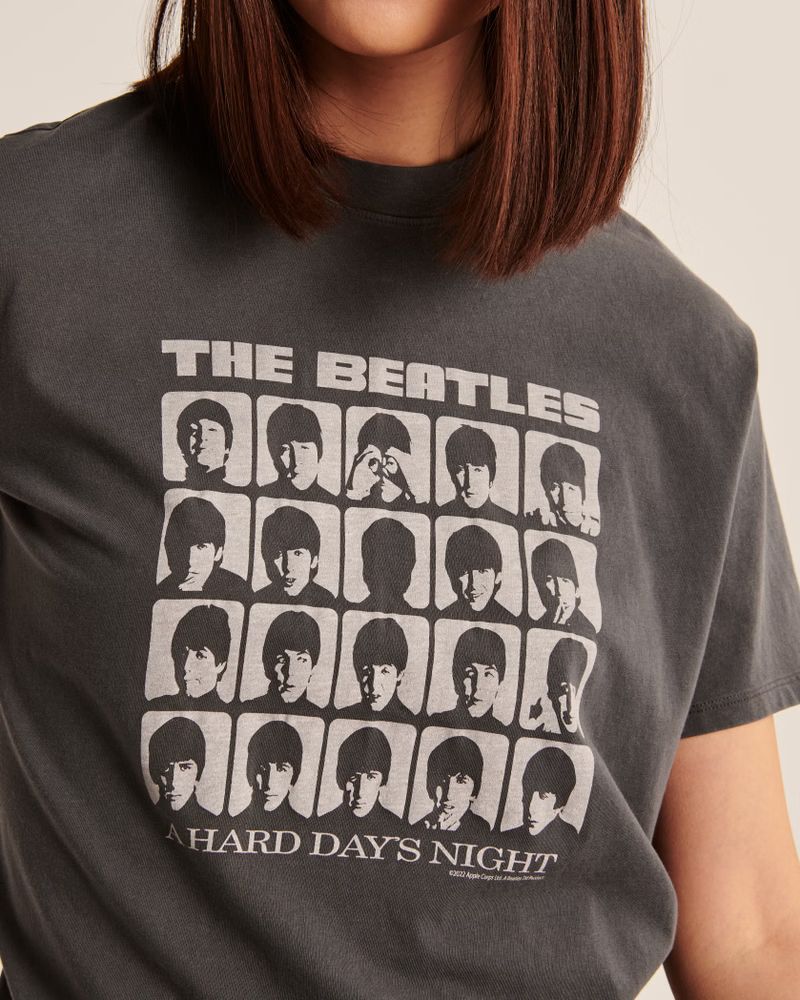 Beatles Boyfriend Band Tee | Abercrombie & Fitch (US)