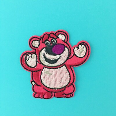 DISNEY LOTSO BEAR TOY STORY CHARACTER EMBROIDERED APPLIQUÉ PATCH SEW IRON ON  | eBay | eBay UK