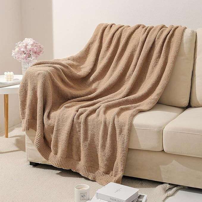 bearberry Super Soft Fluffy Throw Blanket Lightweight Cozy Warm Throw Blankets for Couch Bed Sofa... | Amazon (US)