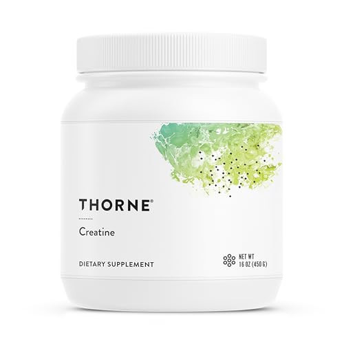 THORNE Creatine - Micronized Creatine Monohydrate Powder - Support for Muscles & Cognitive Function* - for Women & Men - Unflavored - NSF Certified for Sport - 5 g per Serving - 90 Servings | Amazon (US)