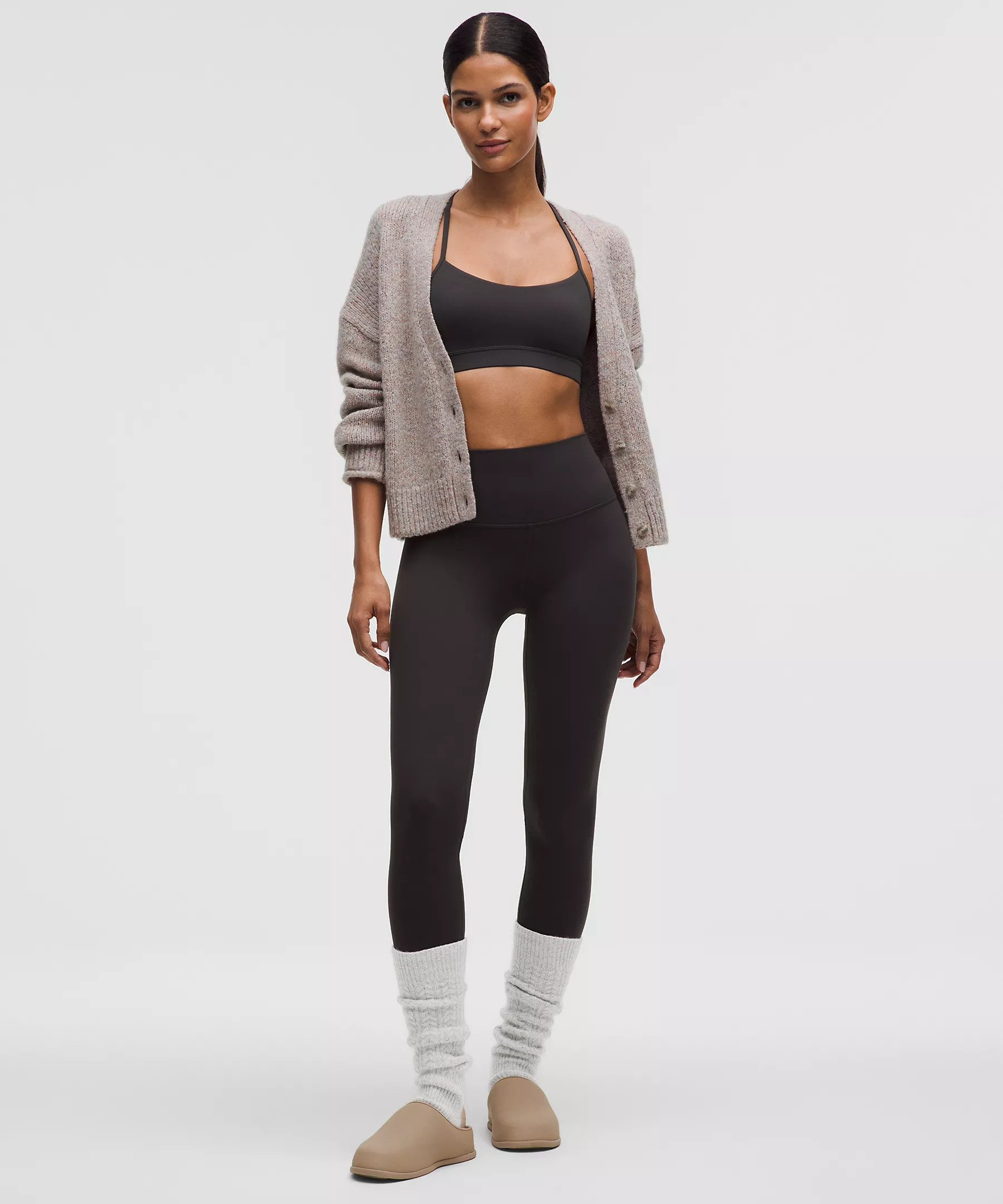 Wool-Blend Cable-Knit Leg Warmers | Lululemon (US)