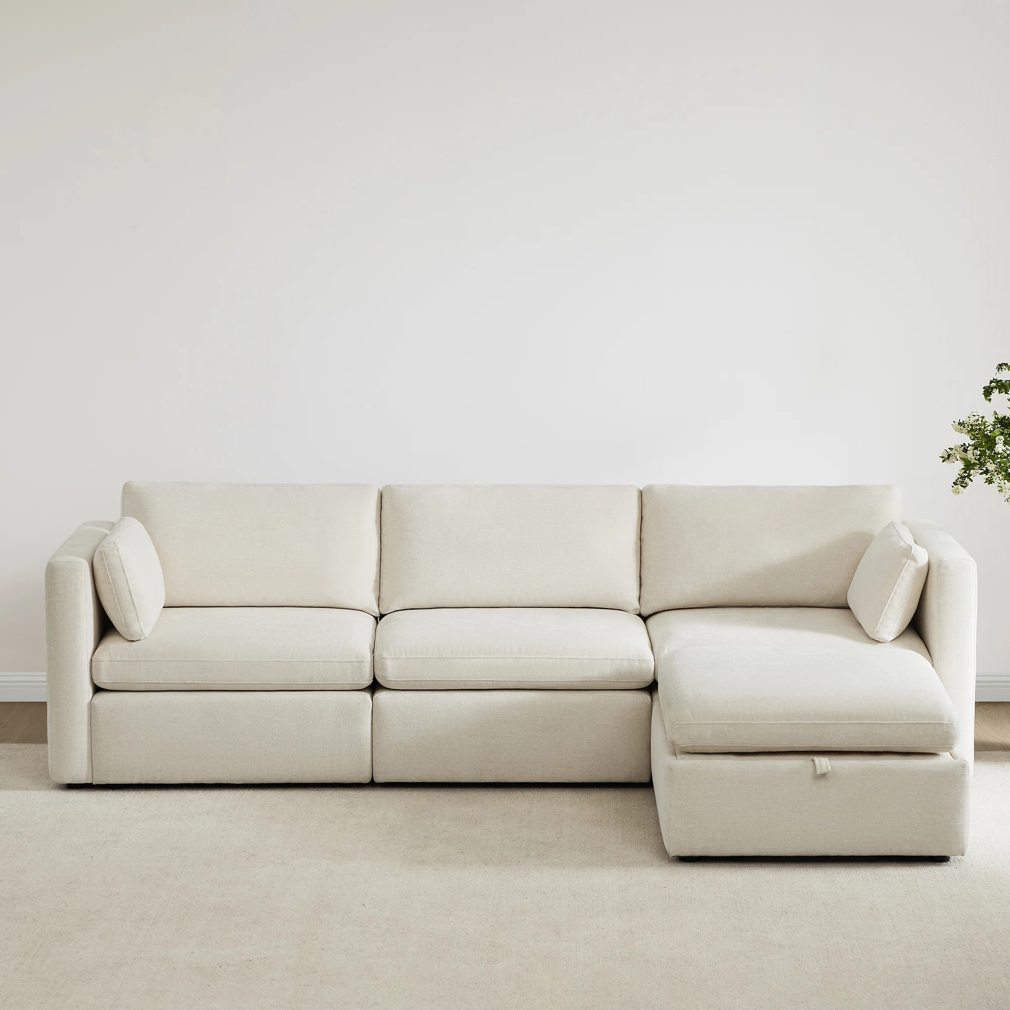 Winfree 4 - Piece Upholstered Sectional | Wayfair North America