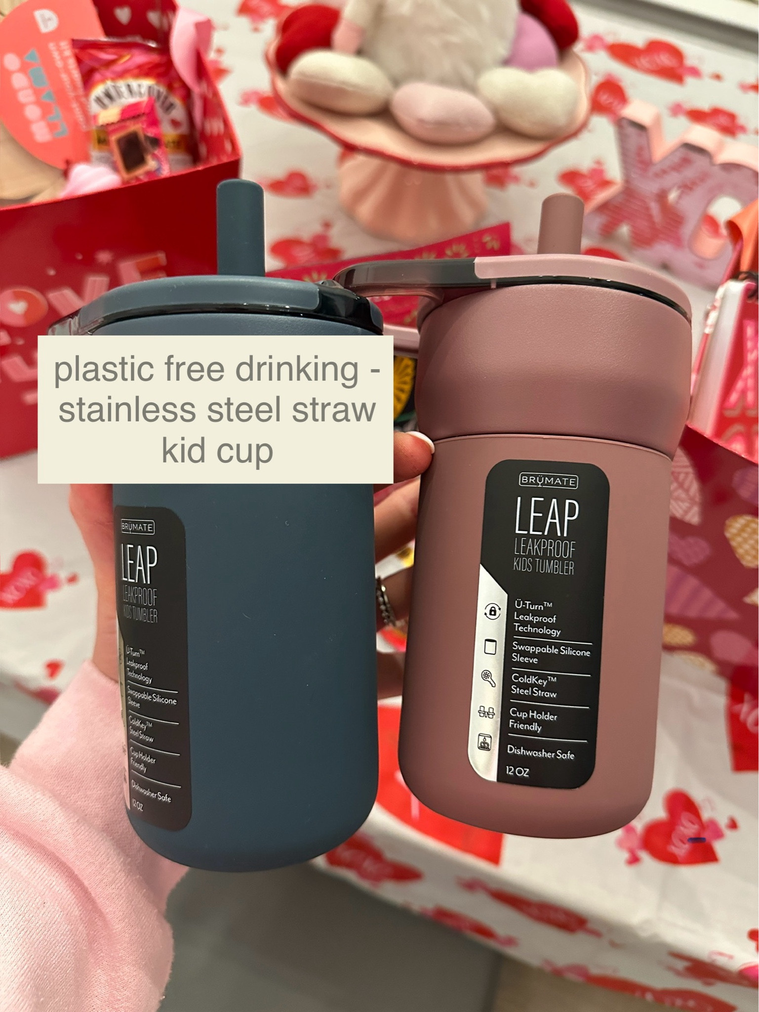 Getting rid of all the plastic in our house. Just got these for the kid’s valentines baskets! The straw is stainless steel so it’s supposed to be a “plastic free drinking experience”. Need to test them out but really excited about these vs their usual plastic straw water bottles 

(Kids cups, water bottle, brewmate, toddler water bottle toddler cup, Amazon find, toddler boy, toddler girl, little girl, little boy, straw cup, stainless steel, gift guide, gift basket, gift idea, school, preschool essentials, mama, girl mom, boy mom)  

#LTKKids #LTKFindsUnder50 #LTKBaby