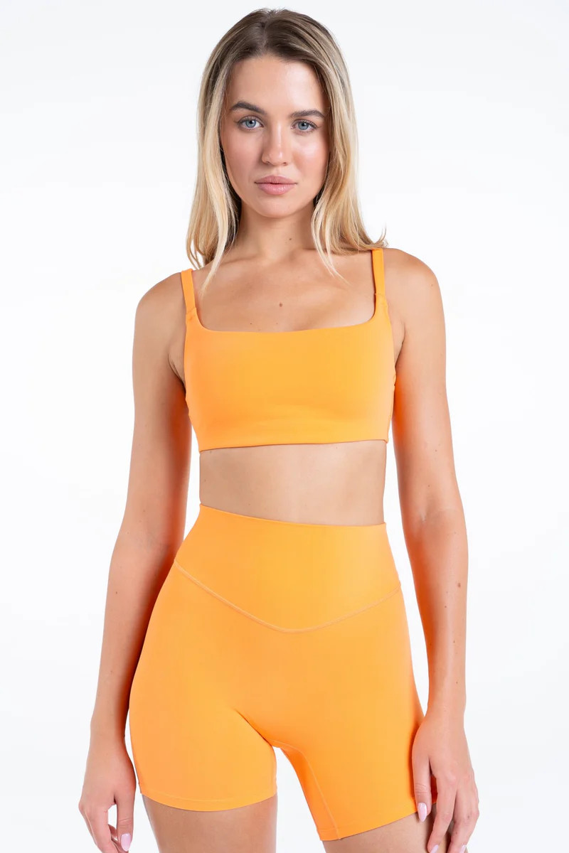 Cloud II™ Scoop Bra - Tangerine | Vitality