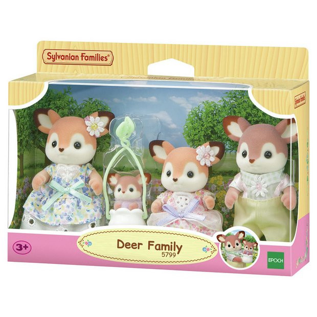 Buy Sylvanian Families Deer Family Playset | Playsets and figures | Argos | argos.co.uk