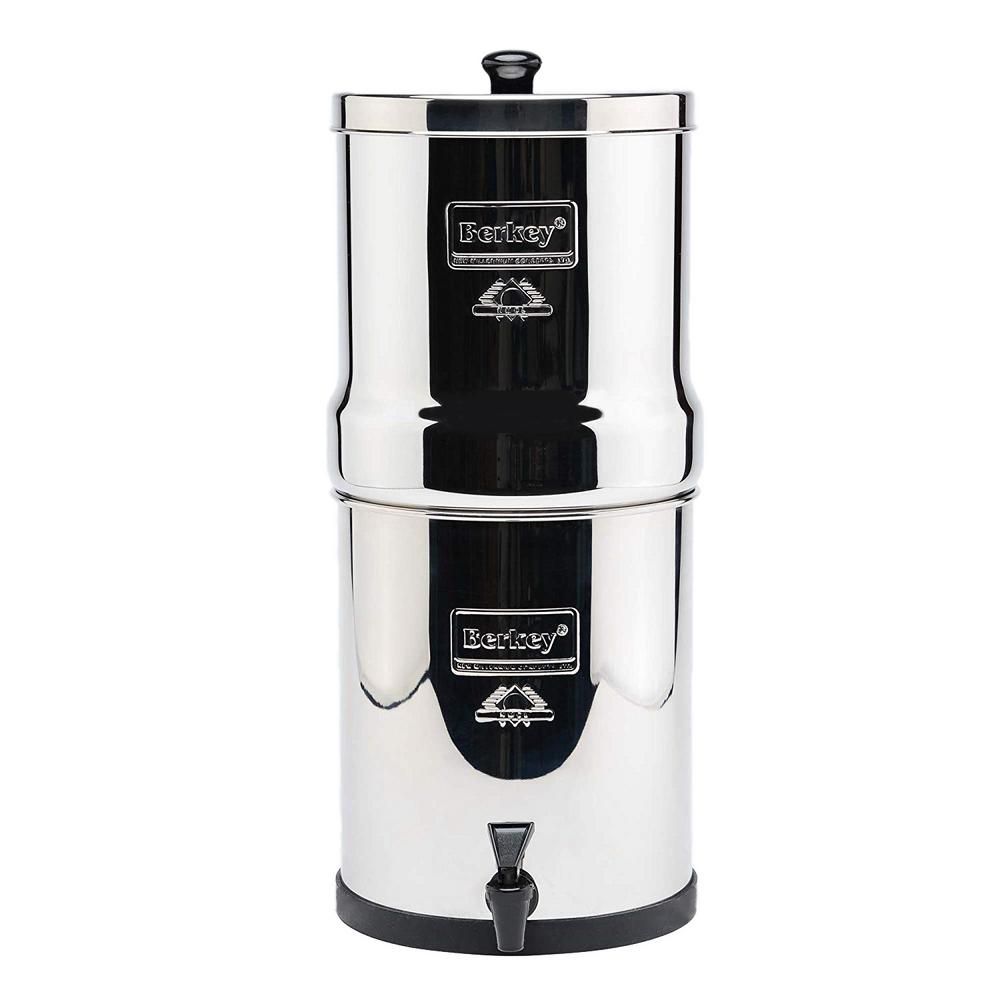 Berkey Imperial Water Filter with 2 Black Water Filter Cartridge. 4.5 Gallon Capacity, Silver 4.5 Ga | The Home Depot
