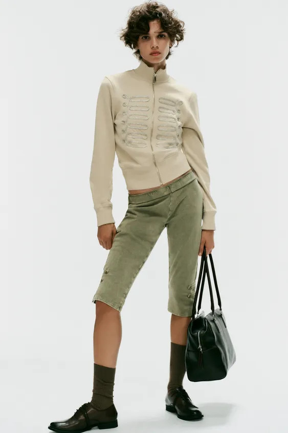 FROG FASTENING SWEATSHIRT | Zara US