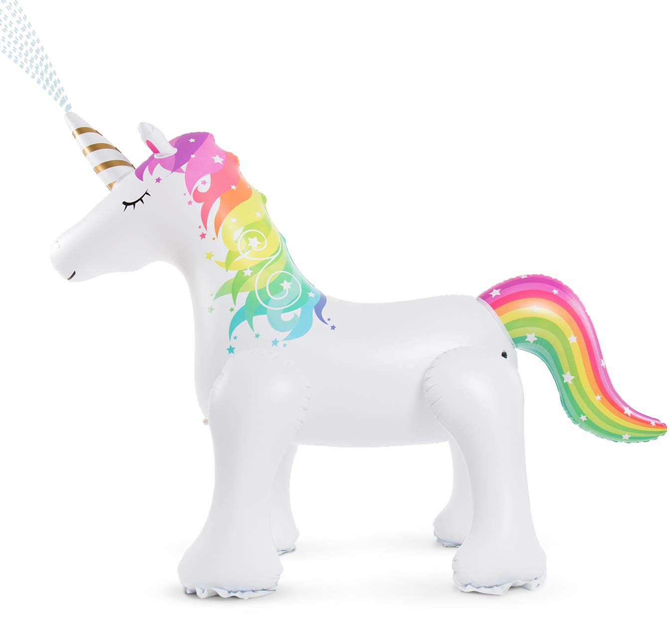 Jasonwell Unicorn Sprinkler Inflatable Water Sprinklers Outdoor Water Toys Inflatable Ginormous U... | Amazon (US)