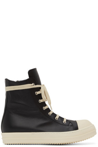 Black Strobe Sneakers | SSENSE