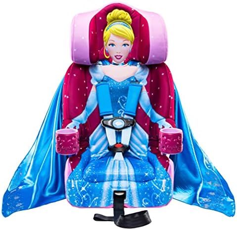 KidsEmbrace 2-in-1 Harness Booster Car Seat, Disney Princess Cinderella, Pink | Amazon (US)