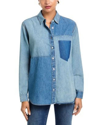 Dalma Colorblocked Shirt | Bloomingdale's (AU)