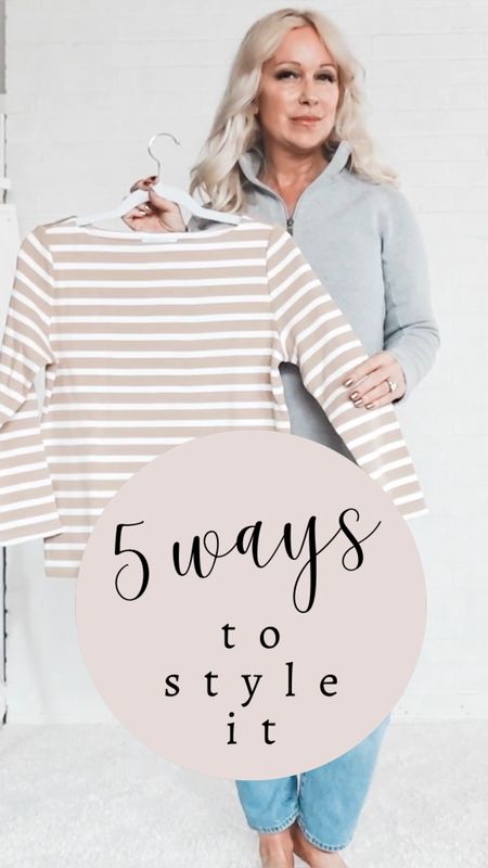 5 Ways to Style an Neutral Striped Popover for Spring Outfits / Summer Outfits

Over 50 / Over 60 / Over 40 / Classic Style / Minimalist / Neutral Outfit / Coastal


#LTKOver40 #LTKVideo #LTKSaleAlert