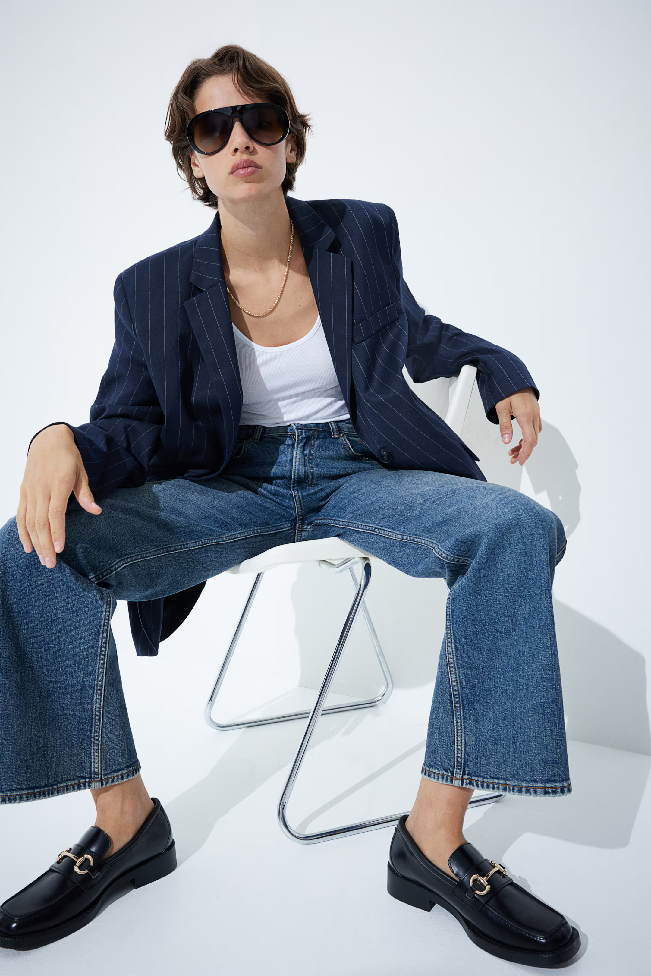 Wide High Jeans | H&M (US + CA)