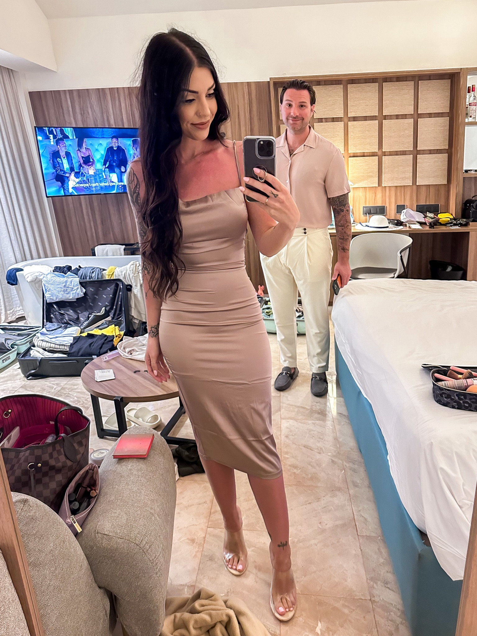 Valentine’s Day dress - Amazon dress - Amazon heels - date night dress

#LTKshoecrush #LTKstyletip #LTKunder50