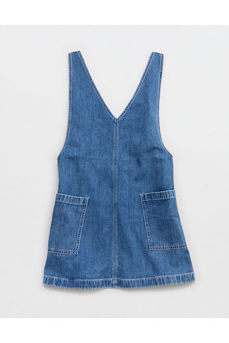 Aerie Denim Skirtall Women's Bright Idea L | Aerie