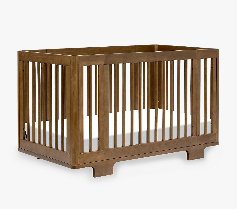 Babyletto Yuzu 8-in-1 Convertible Crib, Natural Walnut | Pottery Barn Kids