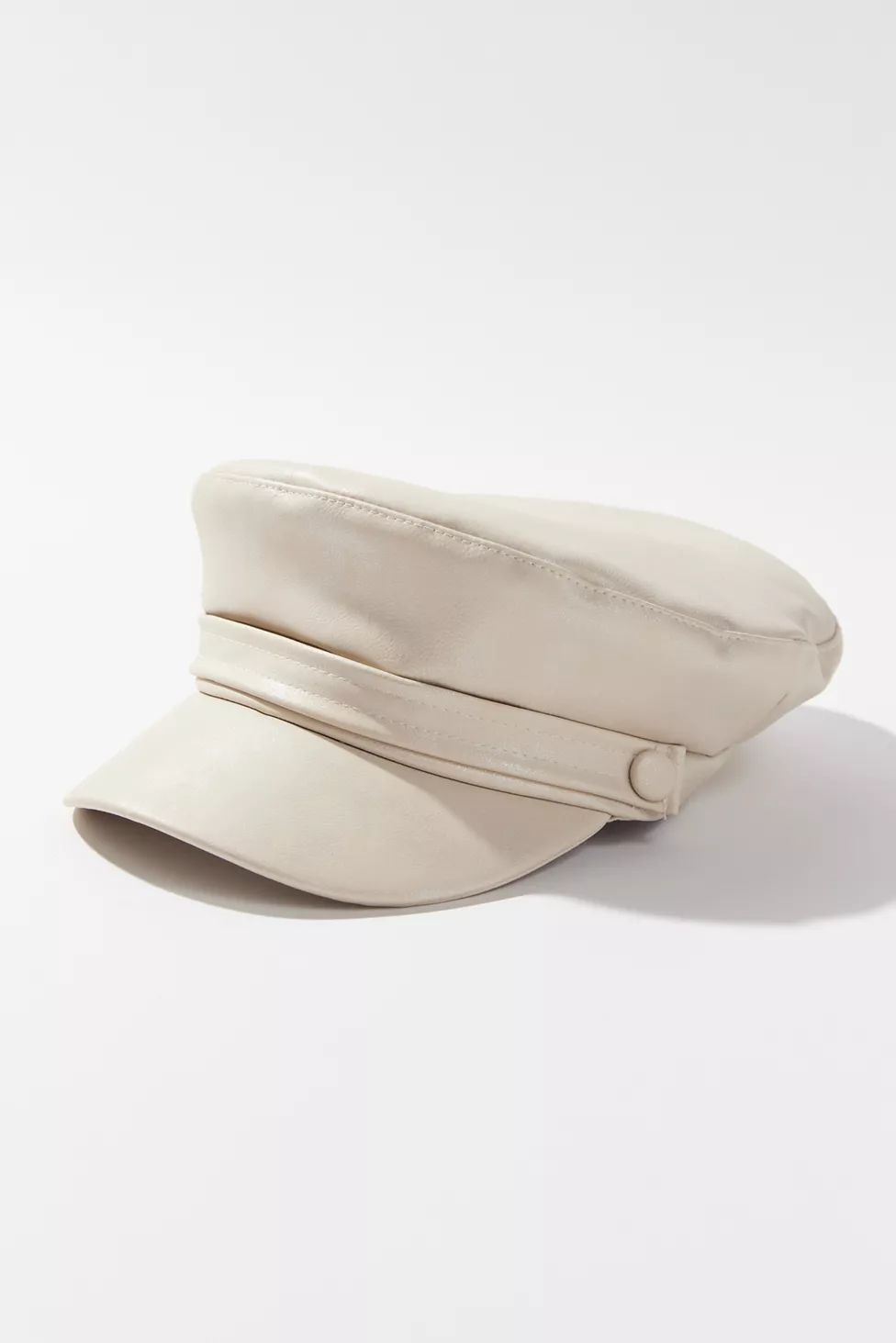 Kaz Faux Leather Cabbie Hat | Urban Outfitters (US and RoW)