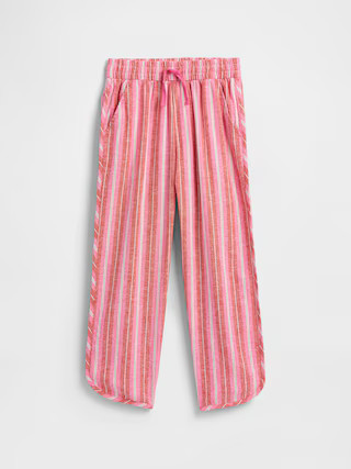 Kids Pull-On Linen-Blend Pants | Gap Factory