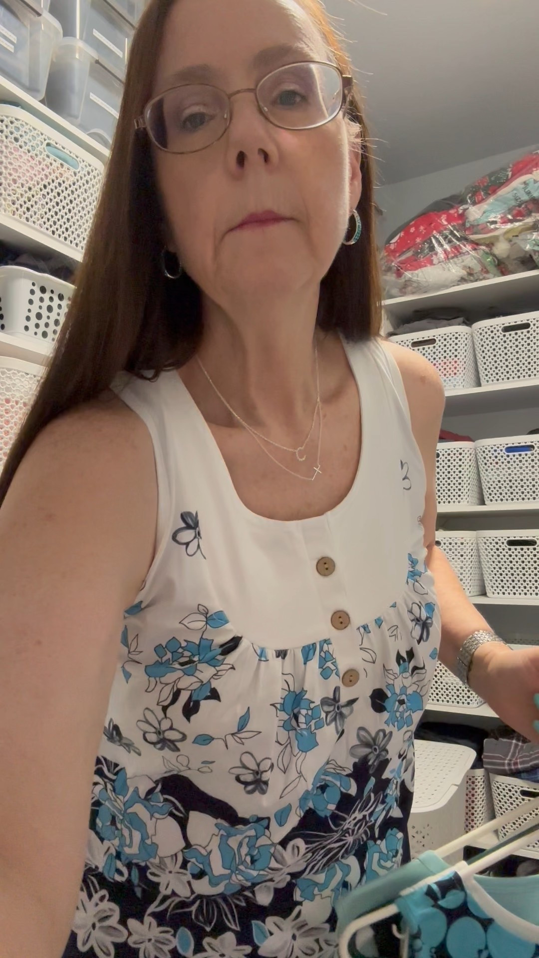 I’m in love with this tank and it comes in a wide variety of designs. TTS I’m in a medium. 