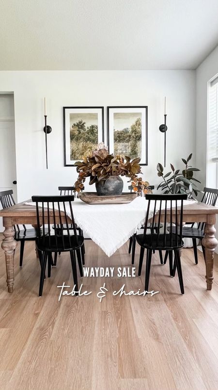 My gorgeous dining room table and chairs are on the Wayfair Wayday Sale at the lowest price points I’ve seen!

#LTKHome #LTKSaleAlert #LTKxWayDay