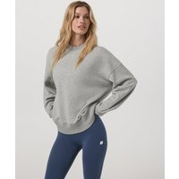 Vuori Sedona Weekender Crew Neck T-Shirt | Light Heather Grey | XXS | Vuori Clothing (US & Canada)